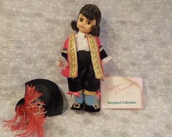 Madame Alexander Captain Hook 470 Storyland Doll 8" - Loose Arms-Legs-Head - No Box