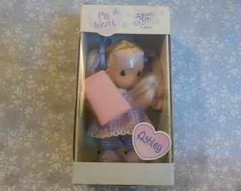 1999 My World Precious Moments 4.5" Doll - Ashley - In Box