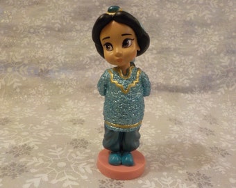 Disney Store Animator 3" PVD Doll Cake Topper - Jasmine - Pre-owned