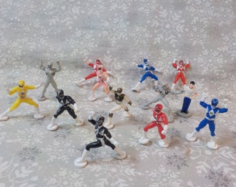 1994 Mighty Morphin Power Rangers MINI MICRO Figures Lot - Pre-owned