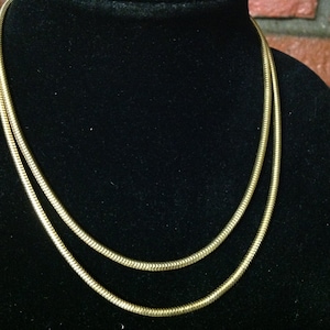 Vintage Sarah Coventry Goldtone Necklace & Braclet