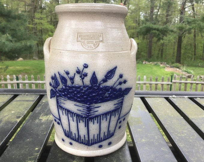 Vintage 2001 Salmon Falls Stoneware Dover, New Hampshire Etsy