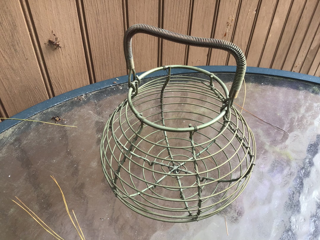 Vintage Small Egg Basket, Child Size, Egg Picking, Easter Egg Hunt Etsy