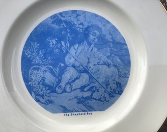 Vintage Collectable Daughters Of The American Revolution Plate “The Shepherd Boy”