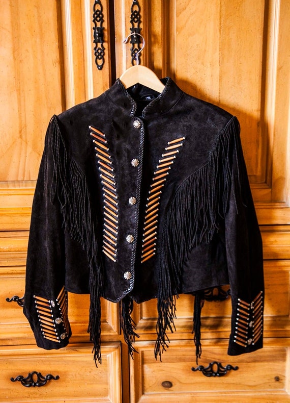 Cripple Creek Women’s Leather Suede Twisted Fringe