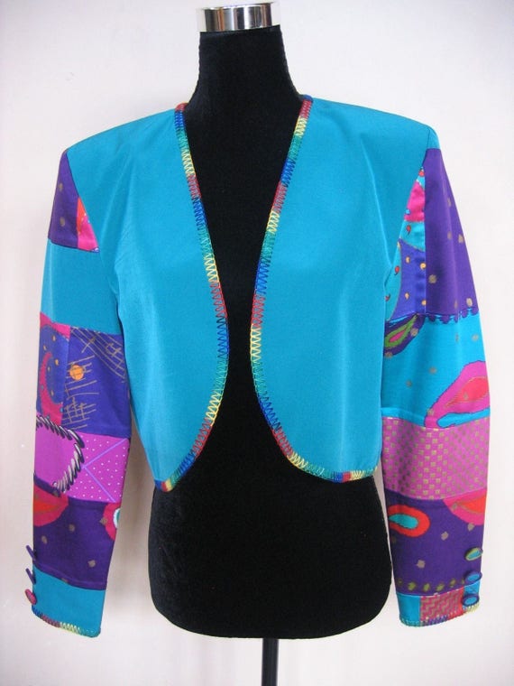 Gorgeous JEANNE MARC Cropped Jacket