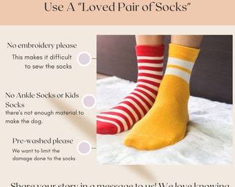 Use your own pair of socks