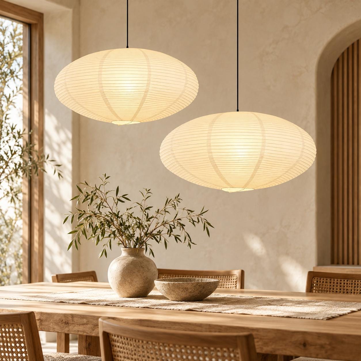 Japandi Lampshade - Etsy
