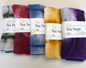 Shibori Tea Towel