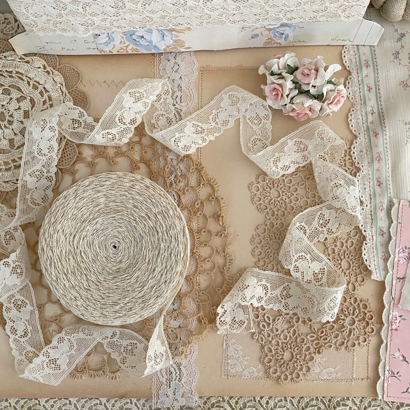 Antique Vintage French Lace Trim Ivory Bobbin Lace by the Yard Etsy