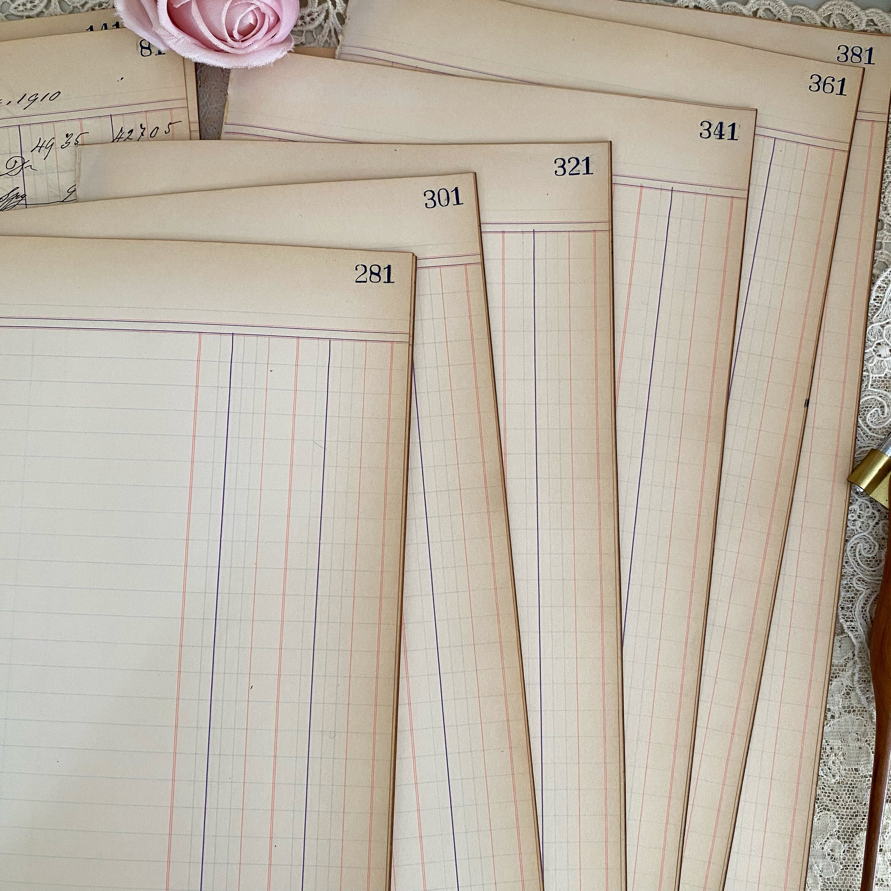 Antique 1900s Jewelry Store Ledger Record Paper - Etsy
