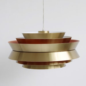 Danish Mid Century Modern Style Chandelier UFO PENDANT Ceiling image 2