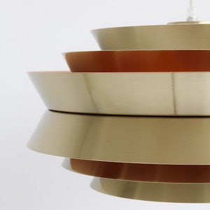 Danish Mid Century Modern Style Chandelier UFO PENDANT Ceiling image 3