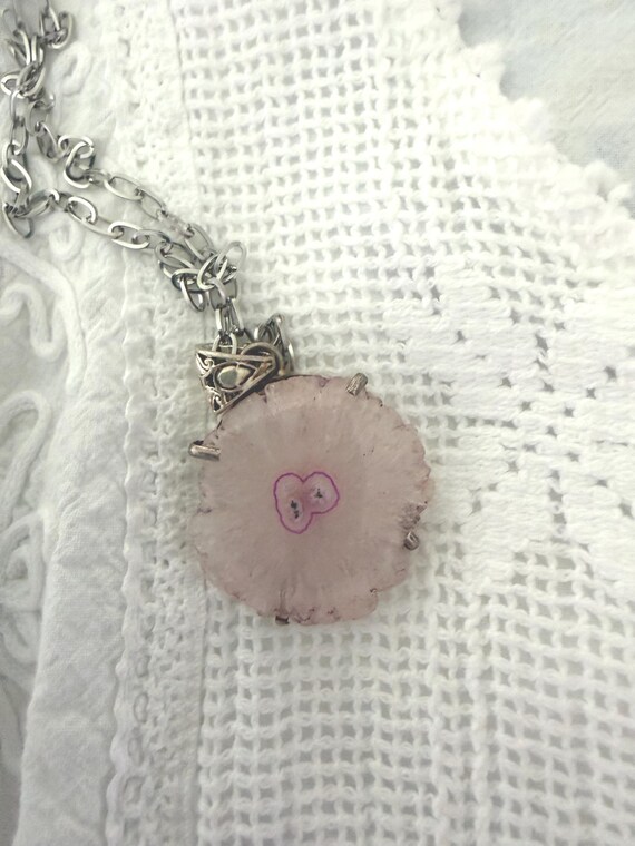 Solar Quartz Gemstone Necklace View 3