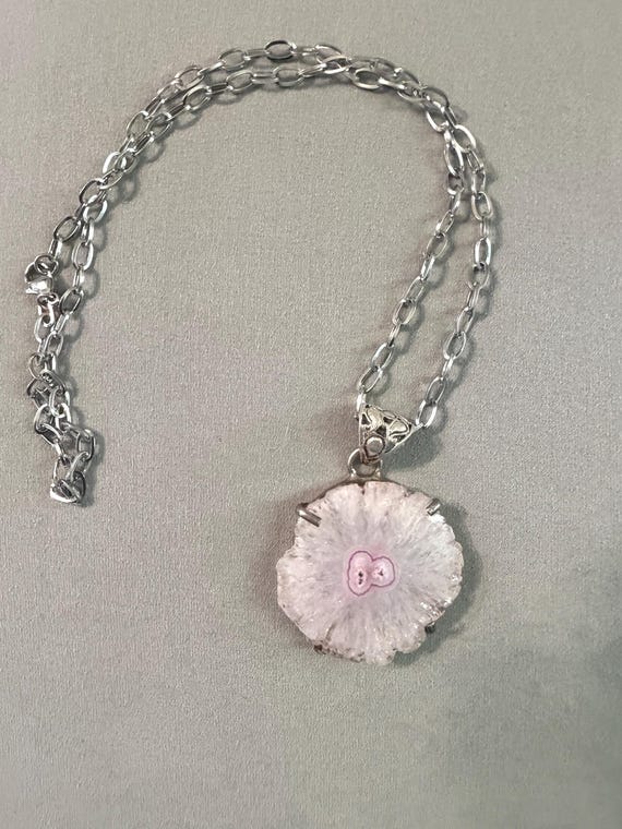Solar Quartz Gemstone Necklace View 2