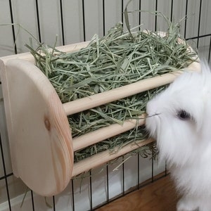 Trough Hay Manger for Rabbits and Guinea Pigs