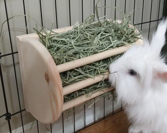 Trough Hay Manger for Rabbits and Guinea Pigs