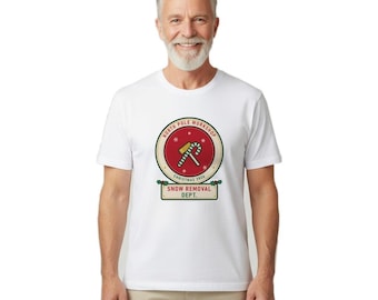 Snow Removal Dept Shirt, Grandpa Christmas Shirt, Matching Family Christmas Tee, Gift for Grandpa