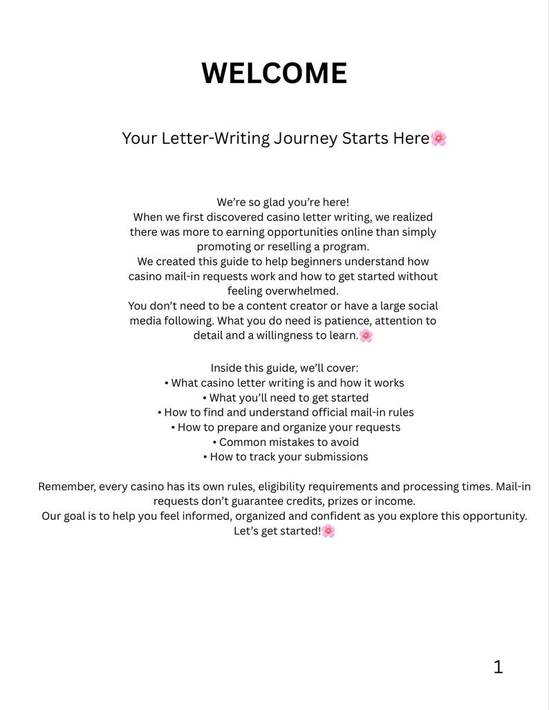 Essay Entries Sweepstakes Mail-in Entry Guide | Beginner Letter Writing Instructions ...