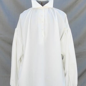 Mens Colonial Pirate Shirt LARP Renaissance Historical Costume