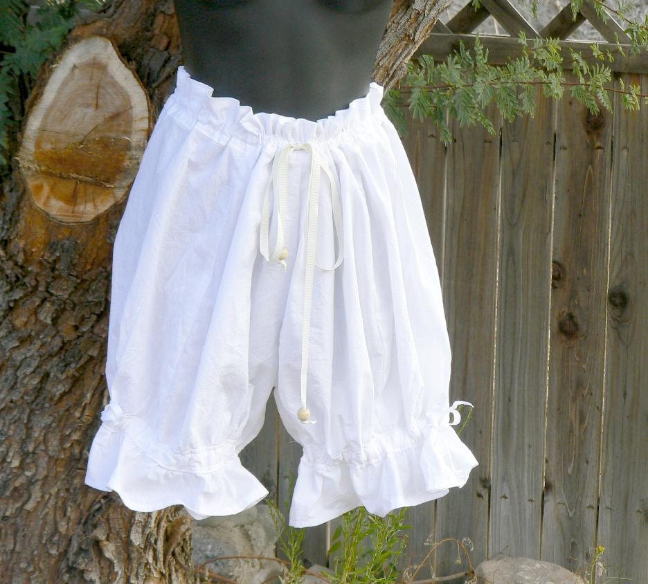 Short Cotton Bloomers Victorian Knickers Cosplay Shorts | Etsy