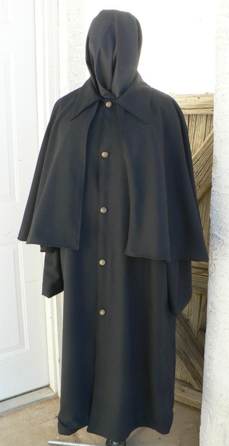 Mens Inverness Coat Sherlock Holmes Steampunk Jacket