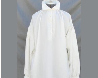 Mens Colonial Pirate Shirt LARP Renaissance Historical Costume