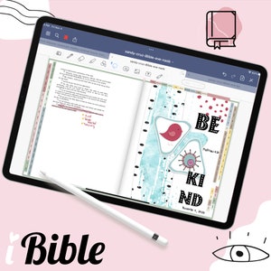 Digital Bible | Digital Journaling Bible for Goodnotes 5 | KJV Digital bible | SOAP Bible Study | Prayer Journal | Daily Devotional
