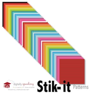 Stik it Digital Colors and Patterns