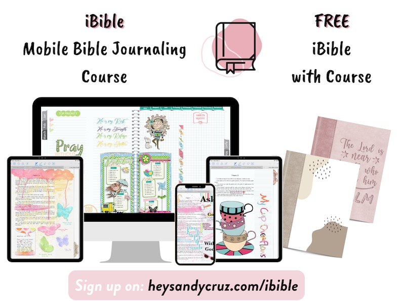 Digital Bible Digital Journaling Bible for Goodnotes 5 KJV Digital Bible SOAP Bible Study Prayer