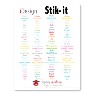 Keynote Stik It Customizable Quotes