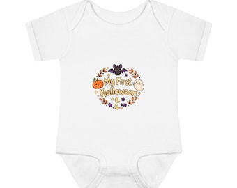 My First Halloween Infant Bodysuit | Baby Halloween Onesie