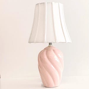 80's Pink Lamps - Etsy