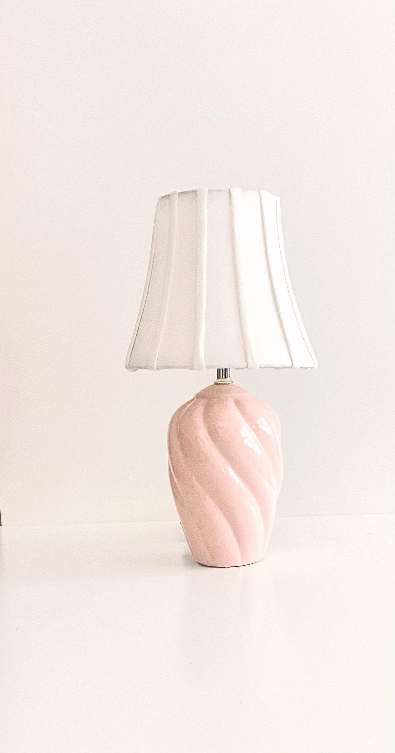 80's Pink Lamps - Etsy