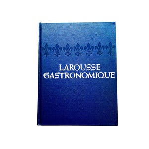 Vintage 1960s LAROUSSE GASTRONOMIQUE. French Encyclopedia OF Food. Wine. Cookery. Kitchen Cookbooks. Chef.