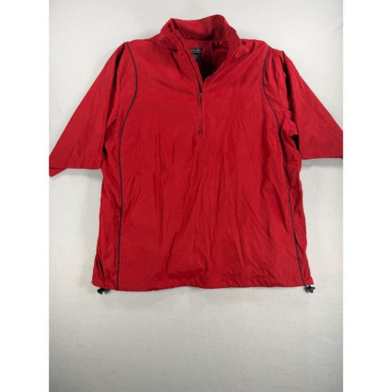 Izod, IZOD Golf Windbreaker Pullover Shirt Mens Large