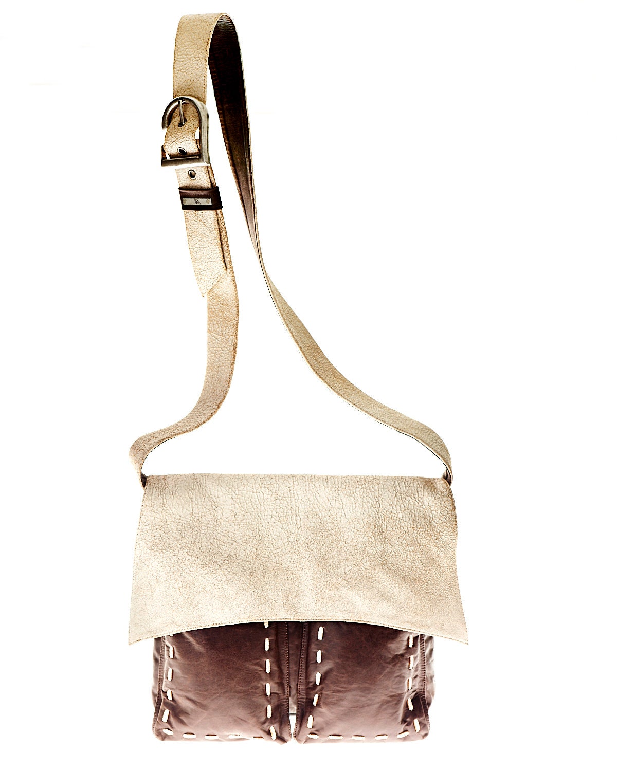Shumiya Brown Handbag w/ matching Clutch Purse!! 2 for 1