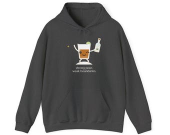 Bartender Hoodie, The Heavy Hand, Bartender Gift, Bar Humor