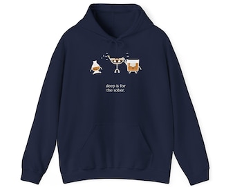 Espresso Martini Hoodie, After Hours, Espresso Martini Liefhebber, Barhumor