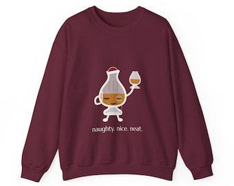 Bourbon Sweatshirt, The Neat List, Whiskey Gift, Christmas Gift