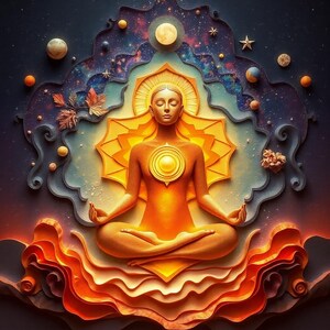 Compassion Field | Electrogon Meditation Art + Guided Meditation Audio + Intention Guide | Nurture Empathy and Understanding