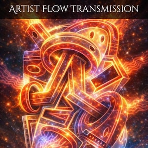 Artist Flow Transmission | Electrogon Meditation Art + Guided Meditation Audio + Intention Guide | Enter A State of Creative Flow