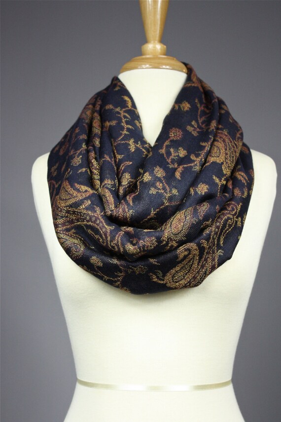 black pashmina scarf