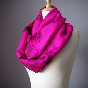 Hot Pink Scarf, Pashmina shawl, Valentines Scarf, Womens Scarf, Spring Scarf Gift for Her, Wife Gift Girlfriend gift