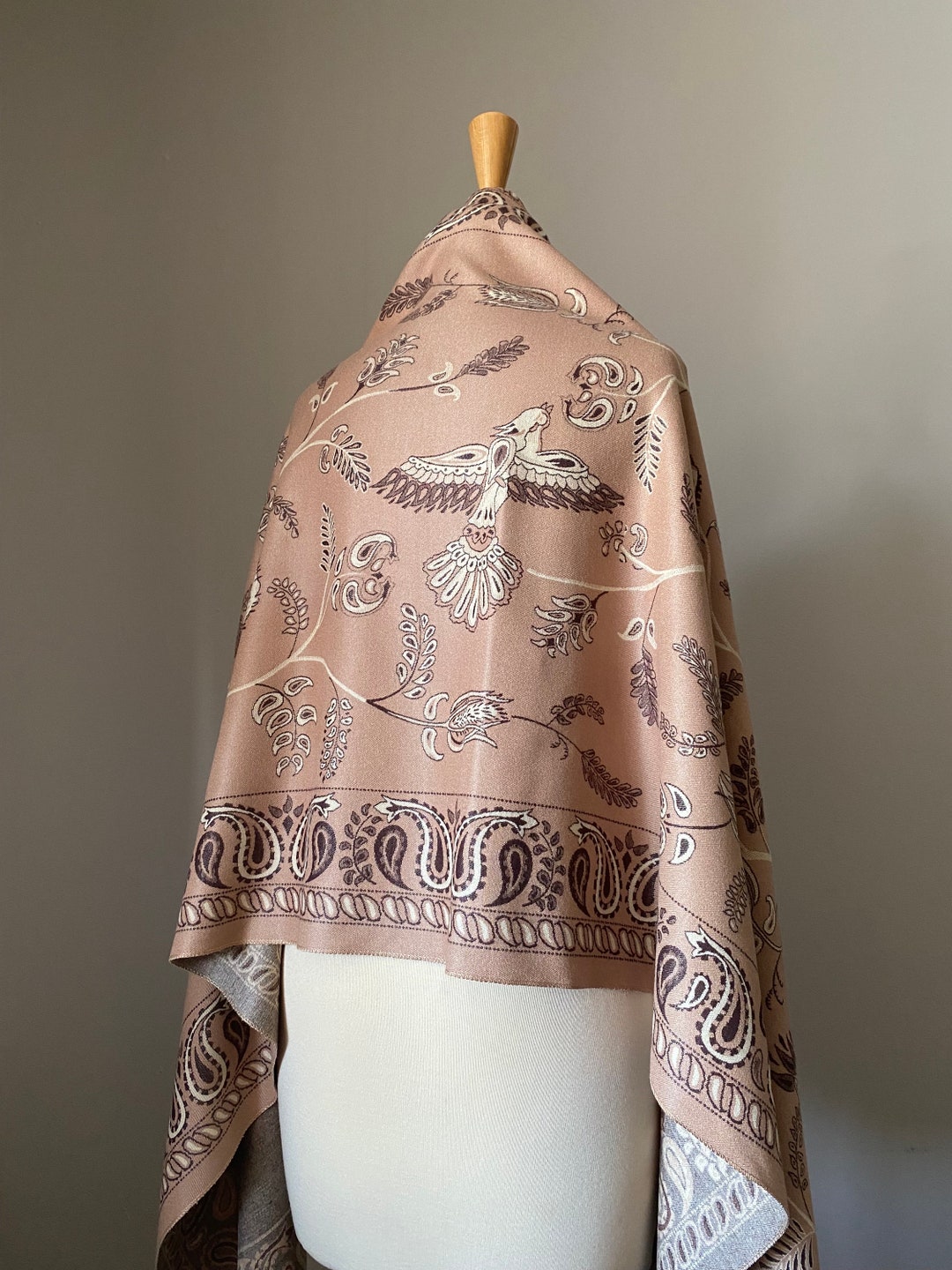 Great Winter Women Scarf - Fur Scarf - Wide Winter Accessories