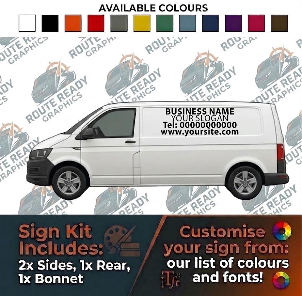 Van Vinyl Signage - Etsy