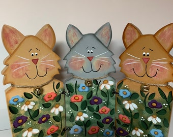 Cats Hand painted