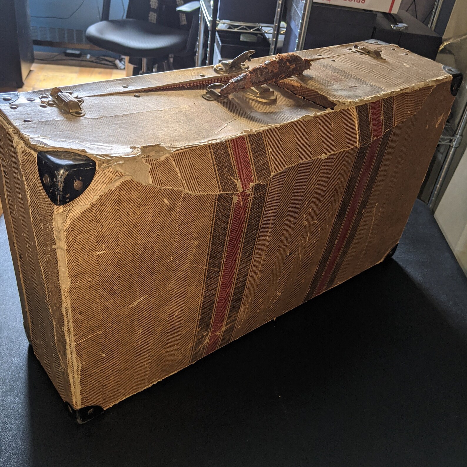 Vintage Cardboard Luggage ca. 1900 Etsy