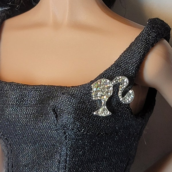 Magnetic Brooch for 12'' fashion doll Fashion Royalty, Poppy Parker for 1/6 scale dolls Accessories Jewelry
