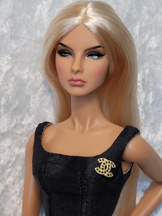 Magnetic Brooch for 1/6 Scale Doll. Fashion Royalty, Barbie, Poppy